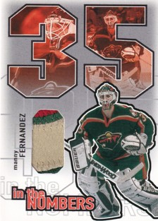 FERNANDEZ Manny Between The Pipes 2002/2003 In The Numbers ITN-09