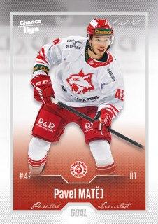 MATĚJ Pavel GOAL Cards 2022/2023 č. 341 Silver /60