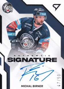 BIRNER Michal SPORTZOO 2022/2023 Authentic Signature AS3-MB /50