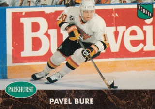 BURE Pavel Parkhurst 1991/1992 č. 404 Rookie