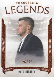 HUBÁČEK Petr GOAL Cards 2022/2023 Legends č. 22 Parallel /29
