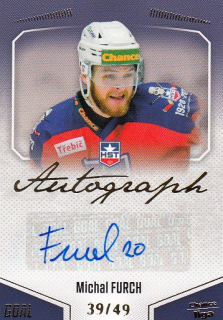 FURCH Michal GOAL Cards 2022/2023 Autograph č. 117