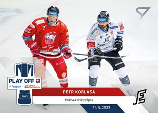 KOBLASA Petr SPORTZOO 2022/2023 Play Off Moments PM-03