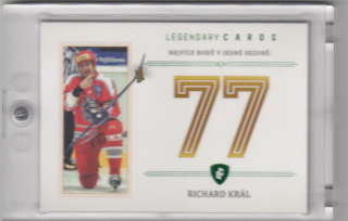 KRÁL Richard Legendary Cards Records ELH ZC-PS2 Emerald /5