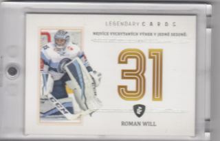 WILL Roman Legendary Cards Records ELH ZC-WS7 Platinum /3
