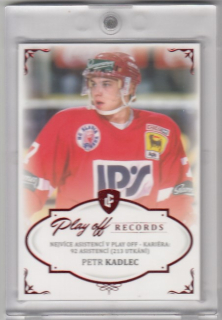 KADLEC Petr Legendary Cards Records ELH PAC-01 Red /10