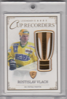 VLACH Rostislav Legendary Cards Records ELH CR-09 Gold /20