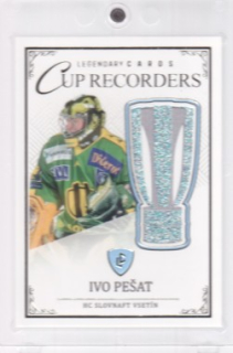 PEŠAT Ivo Legendary Cards Records ELH CR-04 Platinum /5