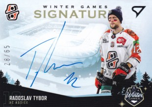 TYBOR Radoslav SPORTZOO 2023 Winter Games Signature WS1-RT /65