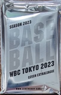 Balíček Legendary Cards Baseball Czech Extraleague + WBC Tokyo 2023