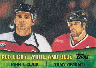 LECLAIR John Topps 2000/2001 Red Light, White and Blue TC3