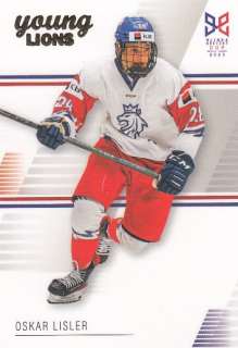 LISLER Oskar Legendary Cards Hlinka Gretzky Cup 2023 č. 17