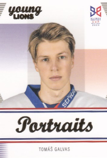 GALVAS Tomáš Legendary Cards Hlinka Gretzky Cup 2023 Portraits P-3