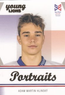 HLINSKÝ Martin Adam Legendary Cards Hlinka Gretzky Cup 2023 Portraits P-5
