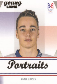 JIŘÍČEK Adam Legendary Cards Hlinka Gretzky Cup 2023 Portraits P-6