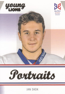 SKOK Jan Legendary Cards Hlinka Gretzky Cup 2023 Portraits P-7