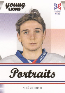 ZIELINSKI Aleš Legendary Cards Hlinka Gretzky Cup 2023 Portraits P-9