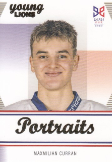 CURRAN Maxmilian Legendary Cards Hlinka Gretzky Cup 2023 Portraits P-13