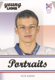 SIKORA Petr Legendary Cards Hlinka Gretzky Cup 2023 Portraits P-20