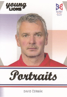 ČERMÁK David Legendary Cards Hlinka Gretzky Cup 2023 Portraits P-23