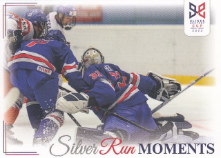USA Legendary Cards Hlinka Gretzky Cup 2023 Silver Run Moments SRM-03