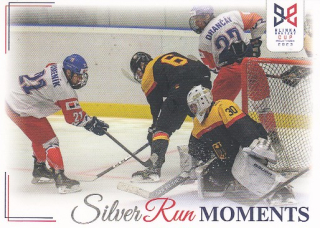 HUMENÍK Matyáš Legendary Cards Hlinka Gretzky Cup 2023 Silver Run Moments SRM-22