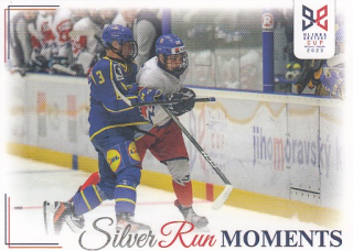 ČR - ŠVÉDSKO Legendary Cards Hlinka Gretzky Cup 2023 Silver Run Moments SRM-31