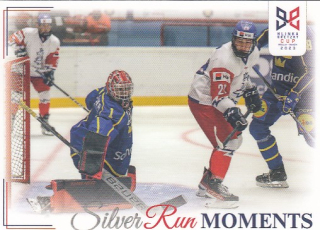 ČR - ŠVÉDSKO Legendary Cards Hlinka Gretzky Cup 2023 Silver Run Moments SRM-37