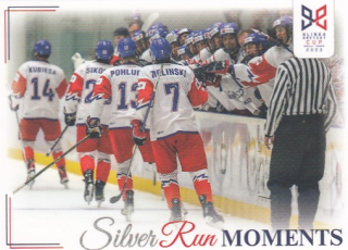 ČR - ŠVÉDSKO Legendary Cards Hlinka Gretzky Cup 2023 Silver Run Moments SRM-42