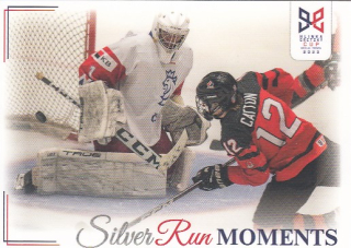 MILOTA Jakub Legendary Cards Hlinka Gretzky Cup 2023 Silver Run Moments SRM-49