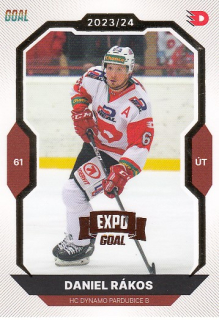 RÁKOS Daniel GOAL Cards 2023/2024 č. 177 EXPO Bronze /6