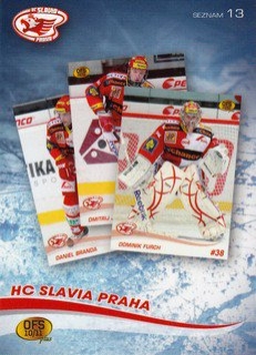 SLAVIA OFS 2010/2011 Seznam karet č. 13