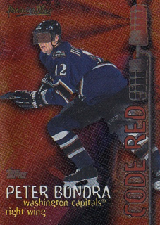 BONDRA Peter Premier Plus 1999/2000 Code Red CR7