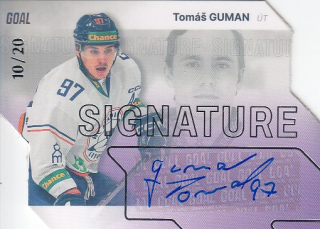 GUMAN Tomáš GOAL Cards 2023/2024 Autograph č. 22 /20
