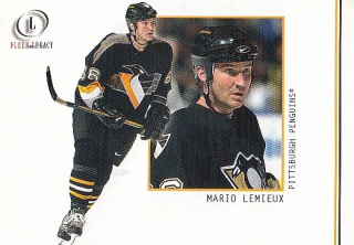 LEMIEUX Mario Fleer Legacy 2001/2002 č. 25