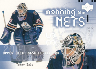 SALO Tommy UD Mask Collection 2001/2002 č. 112 Manning the Nets