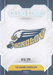 SOKOLOV GOAL Cards 2023/2024 Club logo č. 12 Parallel /19