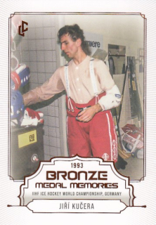 KUČERA Jiří Legendary Cards Bronze Medal Memories 1993 č. 14 /149