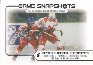 GUDAS BRIND´AMOUR Legendary Cards Bronze Medal Memories 1993 Snapshots GS-02 /50