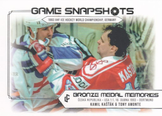KAŠŤÁK AMONTE Legendary Cards Bronze Medal Memories 1993 Snapshots GS-22 /50