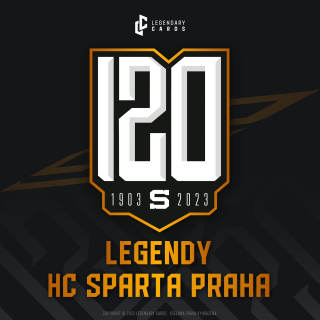 Balíček SET Legendary Cards 120 let Návrat Legend HC Sparta Praha