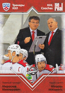 MIKLOŠOVIČ Miroslav KHL 2012/2013 Coaches COA-008