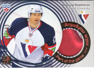 VIŠŇOVSKÝ Lubomír KHL 2012/2013 Part of the Game Jersey POG-014 /199