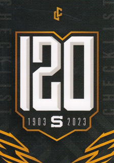 CHECKLIST Legendary Cards 120 let HCS Návrat Legend SP-31