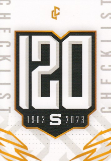 CHECKLIST Legendary Cards 120 let HCS Návrat Legend CS-31