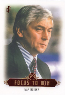 HLINKA Ivan Legendary Cards Bronze Medal Memories 1993 Focus to Win F-05 Red /20