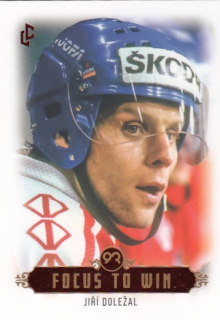 DOLEŽAL Jiří Legendary Cards Bronze Medal Memories 1993 Focus to Win F-09 /20