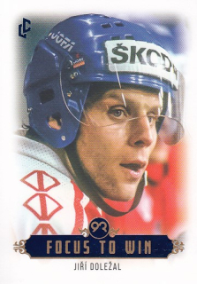 DOLEŽAL Jiří Legendary Cards Bronze Medal Memories 1993 Focus to Win F-09 /10