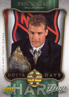 LINDROS Eric UD MVP 2006/2007 Gotta Have Hart HH10
