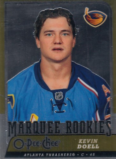 DOELL Kevin O-Pee-Chee 2008/2009 č. 559 Marquee Rookie Metal
